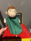 Vintage Curious George Jack-in-the-box 1995 Schylling Green Monkey