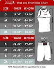 Mrx Mens Boxing Jersey Trunk Tank Top Set Suit Shorts Fighting Kickboxing Bjj