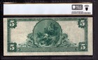 1902  5 National Copper Bank Note Currency Salt Lake City Utah Pcgs Vf 25