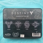 Official Bungie Destiny Cookie Cutter 4 Piece Set -brand New In Box - Sealed
