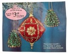 Leewards Boutique Ornament Of The Month Sequin Bead Kit Nos Diy Vintage Read