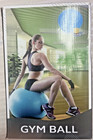 30    Exercise Ball   Pump   Core Balance Stability Yoga Fitness Home Gym - New