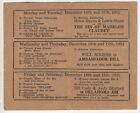 Vintage 1931 Transit Theatre  Allentown Pa Movie Ticket