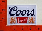 Coors Banquet Patch Iron-on Sew-on Retro Vintage Style Brewery Heritage Applique