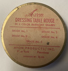 Vintage Avon Dressing Table Rouge  Shade  5  1960s Makeup Cardboard Case Unused