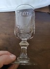 Antique Gar Grand Army Of The Republic Glass Goblet 1887 St Louis Mo Encampment