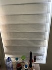 Fabric Silver grey Roman Shades Straight From The Box 