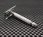 Vintage 1974 Gillette British Spiral Tech De Safety Razor U4 Nice   Clean