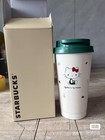 Starbucks Hello Kitty  fun Forever  Cream-green Insulated Travel Mug