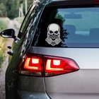 Skull Finger - Vinyl Decal Sticker - Car Window Laptop - Ebn8583