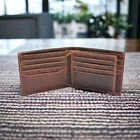 Rfid Blocking Slim Thin Bifold Credit Card Id Vintage Leather Wallet For Men   