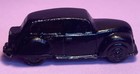 Vintage Miniature Pot Metal Black Taxi Car Prize Toy Cracker Jack Gumball  f3 