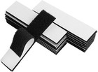 Industrial Strength 1x4 Inch Hook And Loop Tape - 15 Sets For Easy Organization