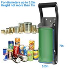 Can Crusher Wall Mounted Aluminum Can Crusher 16oz 12oz 8oz Heavy Duty Can