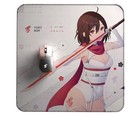 Yuki Aim 2023 Drop 1 Katana Large Mouse Pad Limited White Size 500    500 Bnib