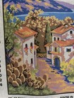     Collection D Art Printed Needlepoint Tapestry Gobelin Seacoast 40x50cm Rto