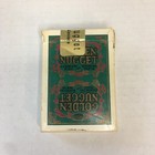 Vtg Golden Nugget Casino Gambling Hall Green Playing Cards Las Vegas Used Deck