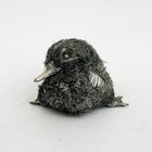 Fratelli Lisi E Figli Italian 925 Silver   Gilt Duckling Figurine