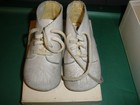 Vintage Mrs Day s Ideal Baby Shoe Size 3 White Style 330 In Box  093 