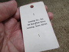 Vtg Lansing Brown Wood Metal Shank Toggle Coat Buttons