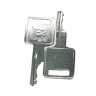 2 Pcs Ignition Key For Bobcat 751 753 763 773 863 873 883 963 Skid Steer Loader