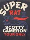 Scotty Cameron New Gallery  l  Super Rat Ii Circle T  T-shirt  navy Blue  Nib