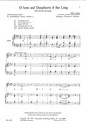 Vintage Sheet Music O Sons And Daughters Of The King S a b  S a t b  Organ By Co