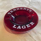 Vintage Tennents Lager Ashtray Wade Pdm Made In England Beer Advertising Promo