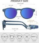 Baby Sunglasses W  Strap Polarized Lens Protection Toddler Sunglasses   Deepblue