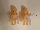 Vintage Caco Style Dollhouse Doll Family Lot Of 6 Bendable Mom Dad Kids Babies