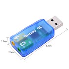 Usb 2 0 External 7 1 Channel 3d Virtual Audio Sound Card Mic Adapter Laptop  15