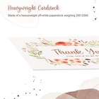 Thank You For Your Order Cards 100 Pack Floral Thank You For Your Purchase Card 