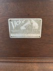 Antique Victor Talking Machine Vv-vi Tabletop Phonograph Winds   Spins