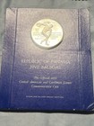 1970 Silver Proof 5 Balboas Republic Of Panama Commemorative Coin