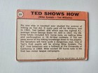 Ted Williams Rare Vintage 1967 Topps High Number  539 Ted Shows How Senators Hof
