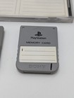 1994 Sony Playstation 1 - Ps1 Official Oem Memory Card With Case Gray