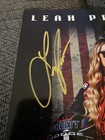 Leah Pruett 2026 Nhra Signed Car Promo Hero Card Top Fuel Light Smear
