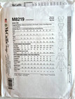 Mccalls Pattern 8219   Tops   Misses Sizes   16 18 20 22 24   Uncut  New  Ff