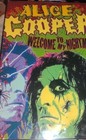Vintage Alice Cooperr Carnival Prize Mirror 12x18 Welcome To My Nightmare