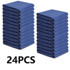 24 Moving Blankets 80 x72  Protective Shipping Packing Furniture Pads Blue 