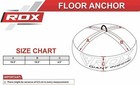 Punching Heavy Bag By Rdx  Mma  Double End Bag  Floor Anchor  Punching  Gym Bag