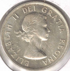 1958 Canada British Columbia Centennial Silver Dollar Coin 