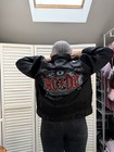 Dickies Ac dc Black Ice Men s Black Jacket Size M Rg Original Rock   Pop
