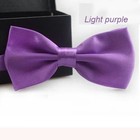 Bowtie Mens Adjustable Formal Wedding Party Necktie Bow Tie Solid Color Tuxedo