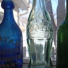 Bath-hornell ny 1923 Christmas Coke Bottle Original Hobbleskirt Coca Cola Shiny