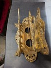 Vintage Art  Brass Letter Holder