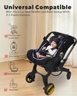 Infant Car Seat Insert With Removable Cushion For Newborn To Toddler