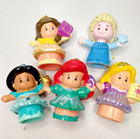 Fisher Price Little People Disney Princess Figures Loose Nice Cond Free Ship