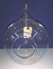 Glass Tea Light Holder 5 8  Dia X 7  H Round The Light Garden 901207 New