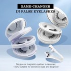 Elara Craft Magnetic Eyelashes magnetic Eyelashes With Applicator Natural